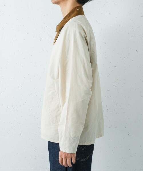 URBAN RESEARCH(アーバンリサーチ)の「Barbour ICONS TRANSPORT CASUAL JACKET(テーラードジャケット・メンズ・OATMEAL/DARK NAVY/IVY GREEN・M/L/XL)」の10枚目の写真
