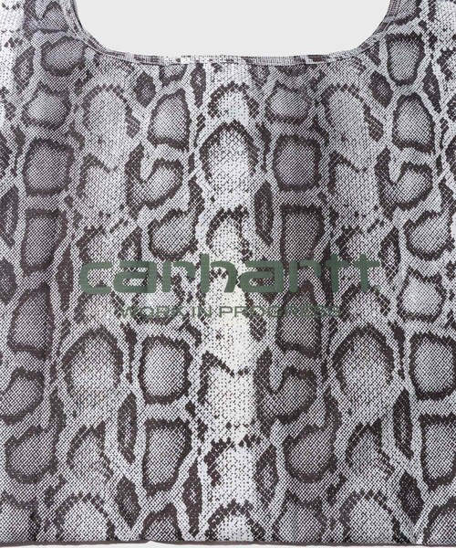 ADAM ET ROPE'(アダムエロペ)の「【carhartt/カーハート】SNAKE CAMO SHOPPING BAG(エコバッグ/サブバッグ・メンズ・オフホワイト・F)」の3枚目の写真