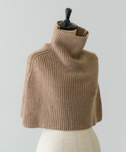 RODE SKO（ロデスコ）の「リブネックウォーマー（ネックウォーマー/スヌード・レディース・GRAY/BEIGE・one）」の22枚目の写真