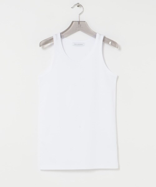 URBAN RESEARCH(アーバンリサーチ)の「スムースタンクトップ(タンクトップ・メンズ・WHITE/BLACK・M/L)」の8枚目の写真