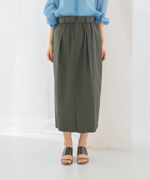 URBAN RESEARCH ROSSO（アーバンリサーチロッソ）の「ベルト付スカート（スカート・レディース・khaki/white/orange・FREE）」の16枚目の写真