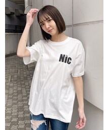 GYDA | NIC CARD BIG Tシャツ(Tシャツ/カットソー)