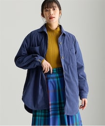 nissen | ＜大きいサイズ＞ 中わた入りシャツジャケット(ジャケット/アウター)