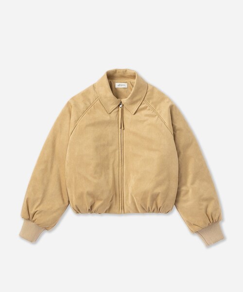 Saturdays NYC(サタデーズ ニューヨークシティ )の「Dorothy Cropped Blouson | WOMEN(ブルゾン・レディース・ベージュ・L/M/S)」の4枚目の写真