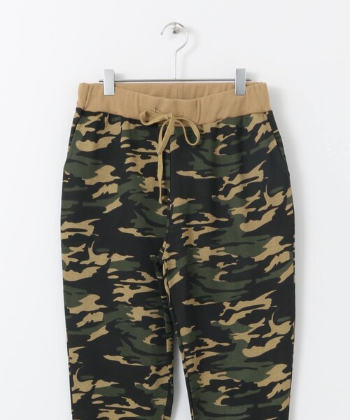 ITEMS URBANRESEARCH（アイテムズ アーバンリサーチ）の「カモフラ裏毛リブパンツ（スウェットパンツ・メンズ・CHA/D.BRN/L.BRN/RED・38/40）」の8枚目の写真