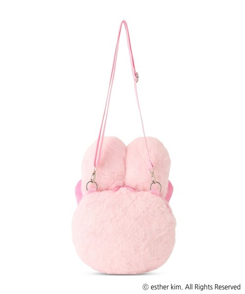 ROPE' PICNIC（ロペピクニック）の「【Esther Bunny/エスターバニー】【WEB限定】フェイスショルダーバッグ リボンバニー（ショルダーバッグ・レディース・ピンク・F）」の6枚目の写真