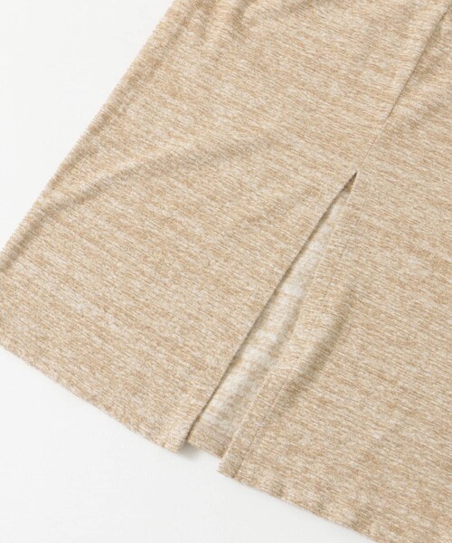 URBAN RESEARCH ROSSO（アーバンリサーチロッソ）の「ランダムパイルスリットスカート（スカート・レディース・MIX BLUE/MIX BEIGE/NAVY・FREE）」の14枚目の写真