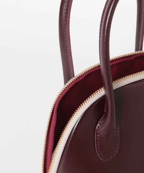 URBAN RESEARCH DOORS(アーバンリサーチドアーズ)の「TIDEWAY MOSS BOSTON S(ハンドバッグ・レディース・BLACK/WINE・Free)」の12枚目の写真