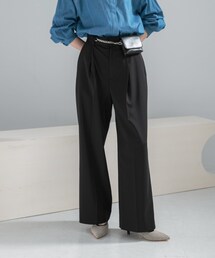 URBAN RESEARCH ROSSO | 防シワハイウエストワイドスラックス(その他パンツ)