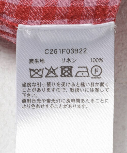 URBAN RESEARCH(アーバンリサーチ)の「『別注』Cale×URBAN RESEARCH ギンガムチェック SHORT-SLEEVE SHIRTS(シャツ/ブラウス・メンズ・PINK×RED・3/4)」の17枚目の写真