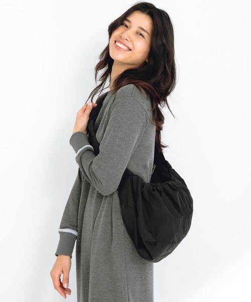 URBAN RESEARCH Sonny Label（アーバンリサーチサニーレーベル）の「SLAB　Sweat Comfort One-Piece（ワンピース・レディース・チャコール/グレージュ・FREE）」の5枚目の写真