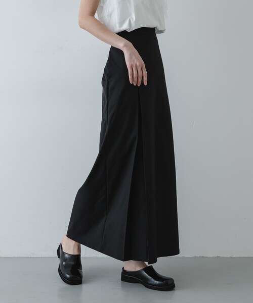 SENSE OF PLACE by URBAN RESEARCH(センスオブプレイスバイアーバンリサーチ)の「ボックスプリーツスカート(スカート・レディース・IVORY/BLACK/BEIGE・S/M)」の14枚目の写真