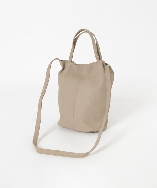 URBAN RESEARCH(アーバンリサーチ)の「Morphee 2WAY SMALL TOTE(トートバッグ・メンズ・GREIGE・FREE)」の4枚目の写真