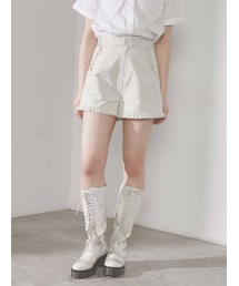 merry jenny | フリルチノショートパンツ(その他パンツ)