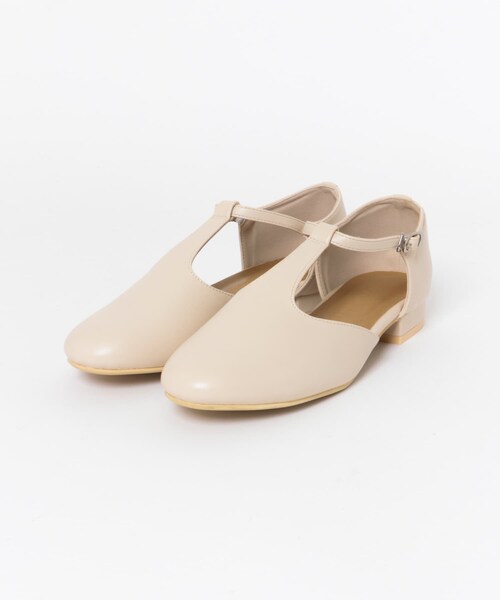 SENSE OF PLACE by URBAN RESEARCH（センスオブプレイスバイアーバンリサーチ）の「セパレートTストラップシューズ（その他シューズ・レディース・BLACK/IVORY・S/M/L）」の14枚目の写真