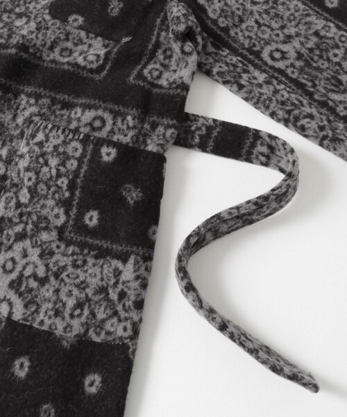 URBAN RESEARCH(アーバンリサーチ)の「NOMA. Belted Blanket Coat(テーラードジャケット・レディース・Black・1)」の5枚目の写真