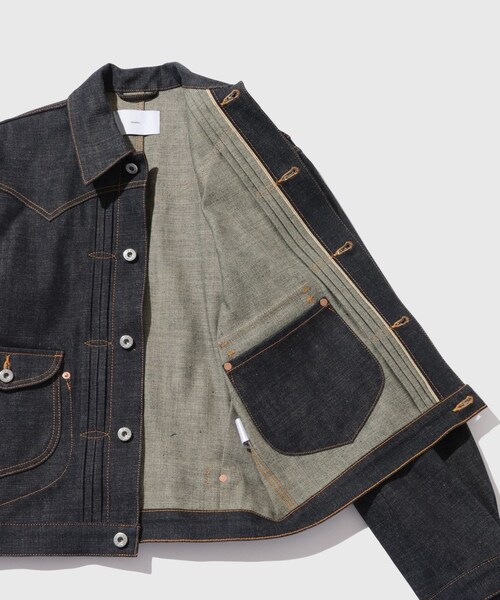 ADAM ET ROPE'（アダムエロペ）の「【SUGARHILL/シュガーヒル】CLASSIC DENIM JACKET（デニムジャケット・メンズ・ネイビー・2/3）」の13枚目の写真