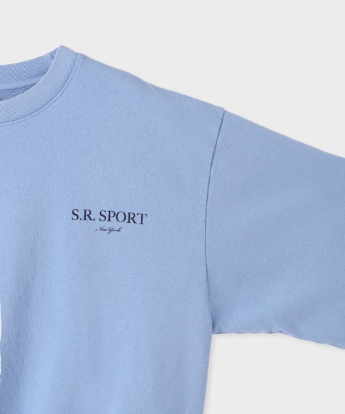 ROPE'(ロペ)の「【Sporty&Rich(スポーティー アンド リッチ)】WIMBLEDON CREWNECK|スウェット(スウェット・レディース・サックス・M/S)」の8枚目の写真