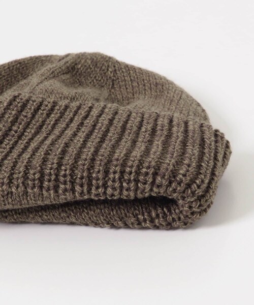 URBAN RESEARCH DOORS（アーバンリサーチドアーズ）の「BIG WOOLMIX KNIT CAP（ニットキャップ/ビーニー・メンズ・BLACK/杢GRAY/BROWN・-）」の10枚目の写真