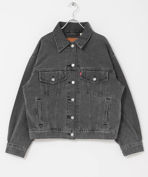 URBAN RESEARCH DOORS（アーバンリサーチドアーズ）の「LEVI’S　90S トラッカー（デニムジャケット・レディース・ライトブルー/ブラック・S）」の8枚目の写真