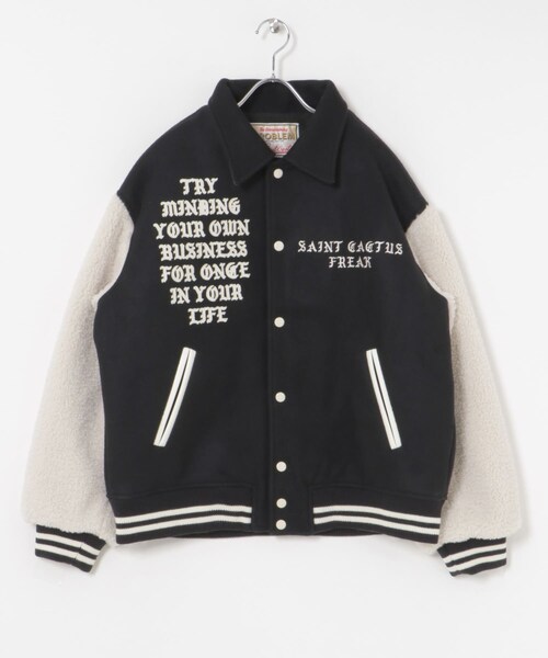 URBAN RESEARCH（アーバンリサーチ）の「SAINT M××××××　LMA（スタジャン・メンズ・BLACK・L/XL）」の7枚目の写真