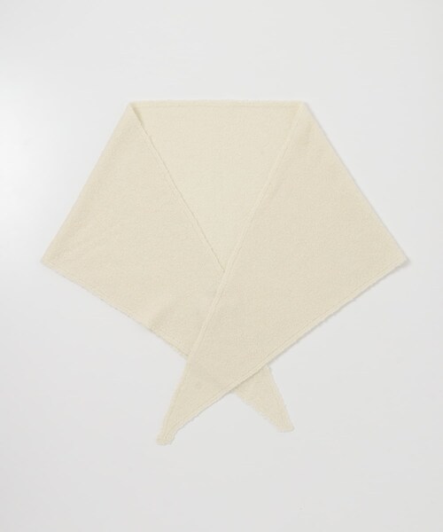 URBAN RESEARCH（アーバンリサーチ）の「ウールカシミヤサンカクストール（ストール/ショール・レディース・WHITE/RED/NAVY・-）」の9枚目の写真