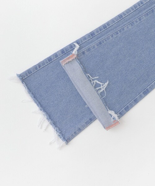 URBAN RESEARCH ROSSO（アーバンリサーチロッソ）の「NEEDBY heritage　BARBARA BOOT CUT DAMAGED（デニムパンツ・レディース・DAMAGELBLU・24/25/26）」の15枚目の写真