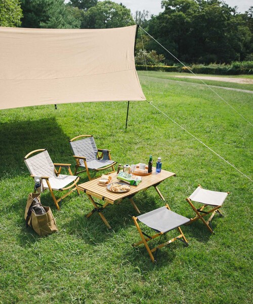 URBAN RESEARCH DOORS（アーバンリサーチドアーズ）の「『別注』WAQ×DOORS　FOLDING WOOD CHAIR EXCLUSIVE（家具・メンズ・グレー・0）」の6枚目の写真