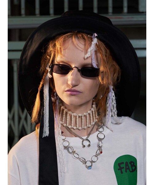 PAMEO POSE（パメオポーズ）の「Chameleon Hat（ハット・レディース・ブラック/ベージュ・F）」の15枚目の写真