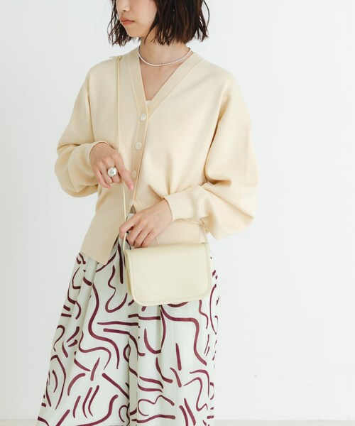 URBAN RESEARCH（アーバンリサーチ）の「『別注』ITTI×URBAN RESEARCH　MICHELLE ERRAND POUCH（ショルダーバッグ・レディース・black/ivory・FREE）」の4枚目の写真