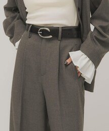 KBF | バックルデザインレザーベルト(ベルト)