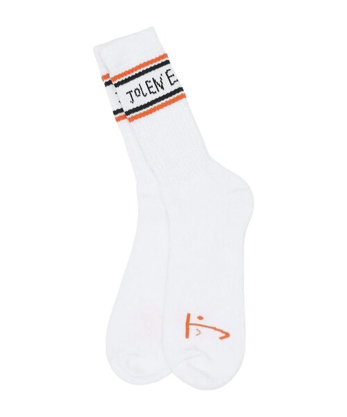 bonjour records（ボンジュールレコーズ）の「Jolene/ジョリーン J Socks（ソックス/靴下・レディース・ホワイト・M/S）」の2枚目の写真