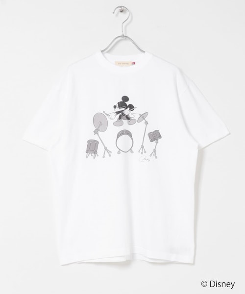 KBF（ケイビーエフ）の「GOOD ROCK SPEED / MickeyMouse / T-shirts（Tシャツ/カットソー・レディース・WHITE・Free）」の2枚目の写真