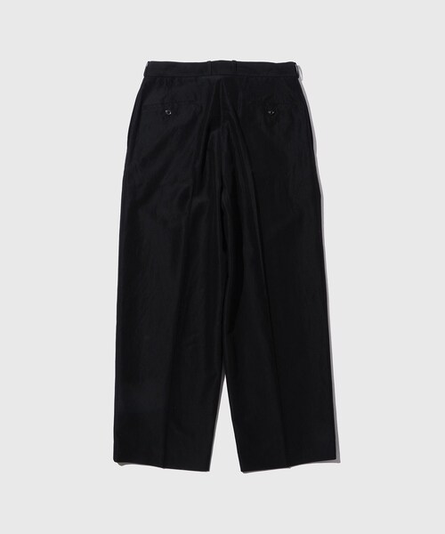 ADAM ET ROPE'（アダムエロペ）の「【blurhms/ブラームス】Si/W/C Two-tuck Slacks（スラックス・メンズ・ブラック・2/3）」の13枚目の写真