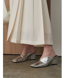 ELENDEEK | WAVE CUTTING MULE(パンプス)