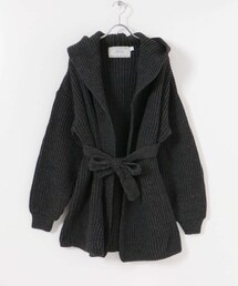 『別注』OLDDERBY KNITWEAR×UR　Open Front Hoodie