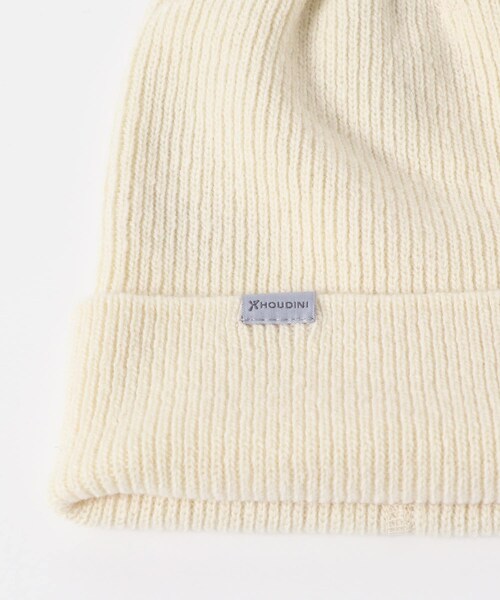 EKAL(エカル)の「HOUDINI Zissou Hat(ニットキャップ/ビーニー・メンズ・S Snow/BB blue/R Black/J Brown・one)」の7枚目の写真