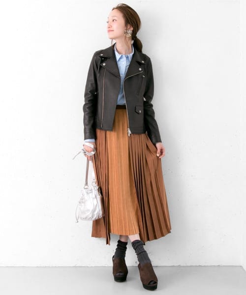 URBAN RESEARCH(アーバンリサーチ)の「SUPP. RIDERS JACKET(ライダースジャケット・レディース・black・S/M)」の6枚目の写真