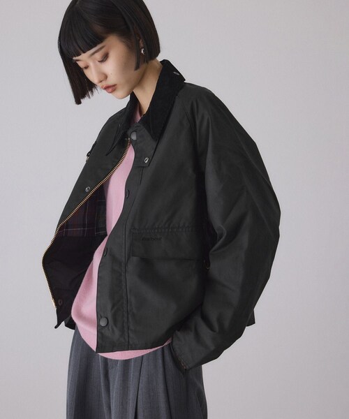 ADAM ET ROPE'(アダムエロペ)の「【J’aDoRe限定】【Barbour(バブアー)】SPEY WAX JACKET(その他アウター・レディース・ブラック/カーキ・M/S)」の19枚目の写真