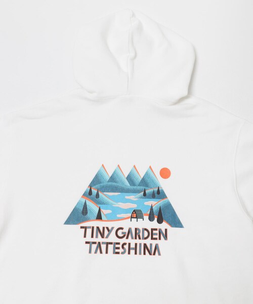 URBAN RESEARCH DOORS（アーバンリサーチドアーズ）の「TGT ロゴプリント フーディ（パーカー・メンズ・OFF/GREEN/BLACK・S/M/L/XL）」の6枚目の写真