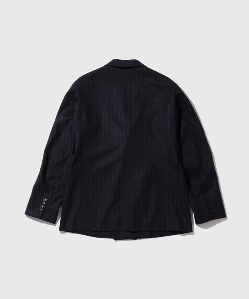 ADAM ET ROPE'（アダムエロペ）の「【HEUGN/ユーゲン】Adam Wide Stripe 6B（テーラードジャケット・メンズ・ネイビー・1/2/3/4）」の18枚目の写真