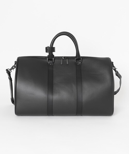 URBAN RESEARCH(アーバンリサーチ)の「semoh Cow Leather Boston Bag(ボストンバッグ・メンズ・BLACK・2)」の1枚目の写真