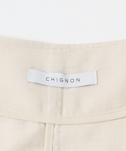 URBAN RESEARCH ROSSO（アーバンリサーチロッソ）の「CHIGNON　麻ミックスジレトップス（ベスト・レディース・ECRU/LIME・Free）」の9枚目の写真