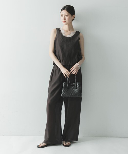 URBAN RESEARCH(アーバンリサーチ)の「HANDICRAFT SAIGON SMALL TOTE(トートバッグ・レディース・BLACK/BROWN/BEIGE/BLK WHT・-)」の6枚目の写真