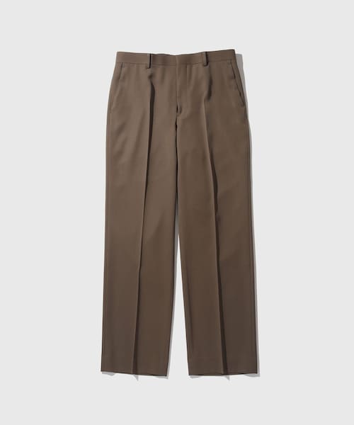 ADAM ET ROPE'（アダムエロペ）の「【AURALEE/オーラリー】LIGHT WOOL MAX GABARDINE SLACKS（スラックス・メンズ・ブラック/ブラウン・3/4/5）」の7枚目の写真