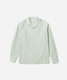 Saturdays NYC | Marco Stripe Open Collar Shirt(シャツ/ブラウス)
