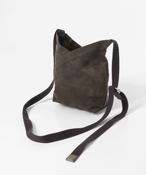 EKAL(エカル)の「HOBO AZUMA SHOULDER BAG S PS(ショルダーバッグ・メンズ・DK.BROWN/ORANGE・one)」の5枚目の写真