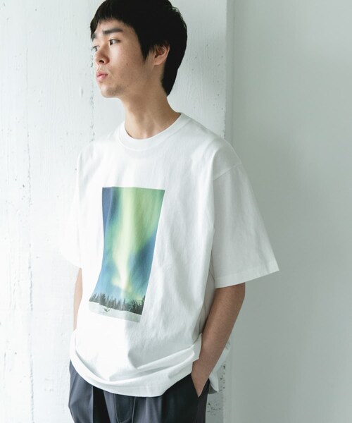 URBAN RESEARCH DOORS(アーバンリサーチドアーズ)の「NATURE PHOTO SHORT-SLEEVE T-SHIRTS(Tシャツ/カットソー・メンズ・WHITE/BLACK・M/L)」の8枚目の写真
