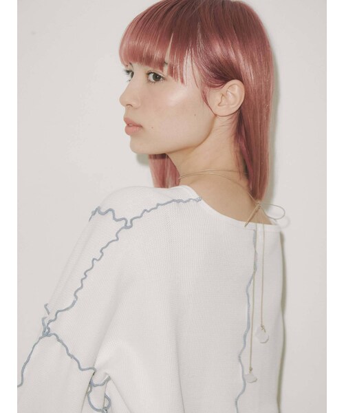 merry jenny（メリージェニー）の「shellモチーフロングチョーカー（ネックレス・レディース・ブラック/ベージュ・F）」の14枚目の写真