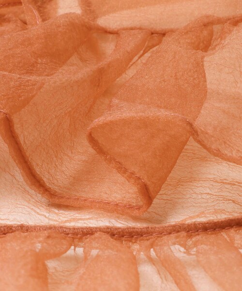 URBAN RESEARCH(アーバンリサーチ)の「ESTHE VOLUME ORGANZA BOW TOP(シャツ/ブラウス・レディース・CORK・XS)」の17枚目の写真